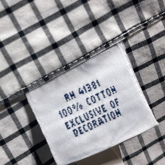 Polo Ralph Lauren Shirt Men XXL Long Sleeve Check White Green Casual Button Up‎ - Picture 11 of 12